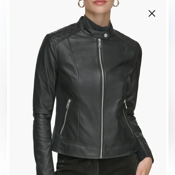 Marc New York Genuine Leather Jacket - Picture 2 of 9